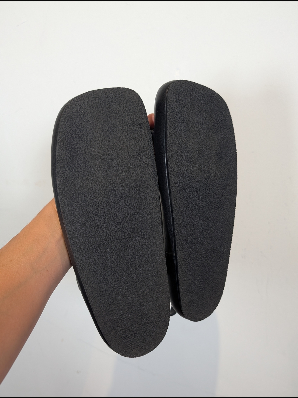JVAM Cyber Black Strappy Sandals, Size 38 - Picture 6 of 6